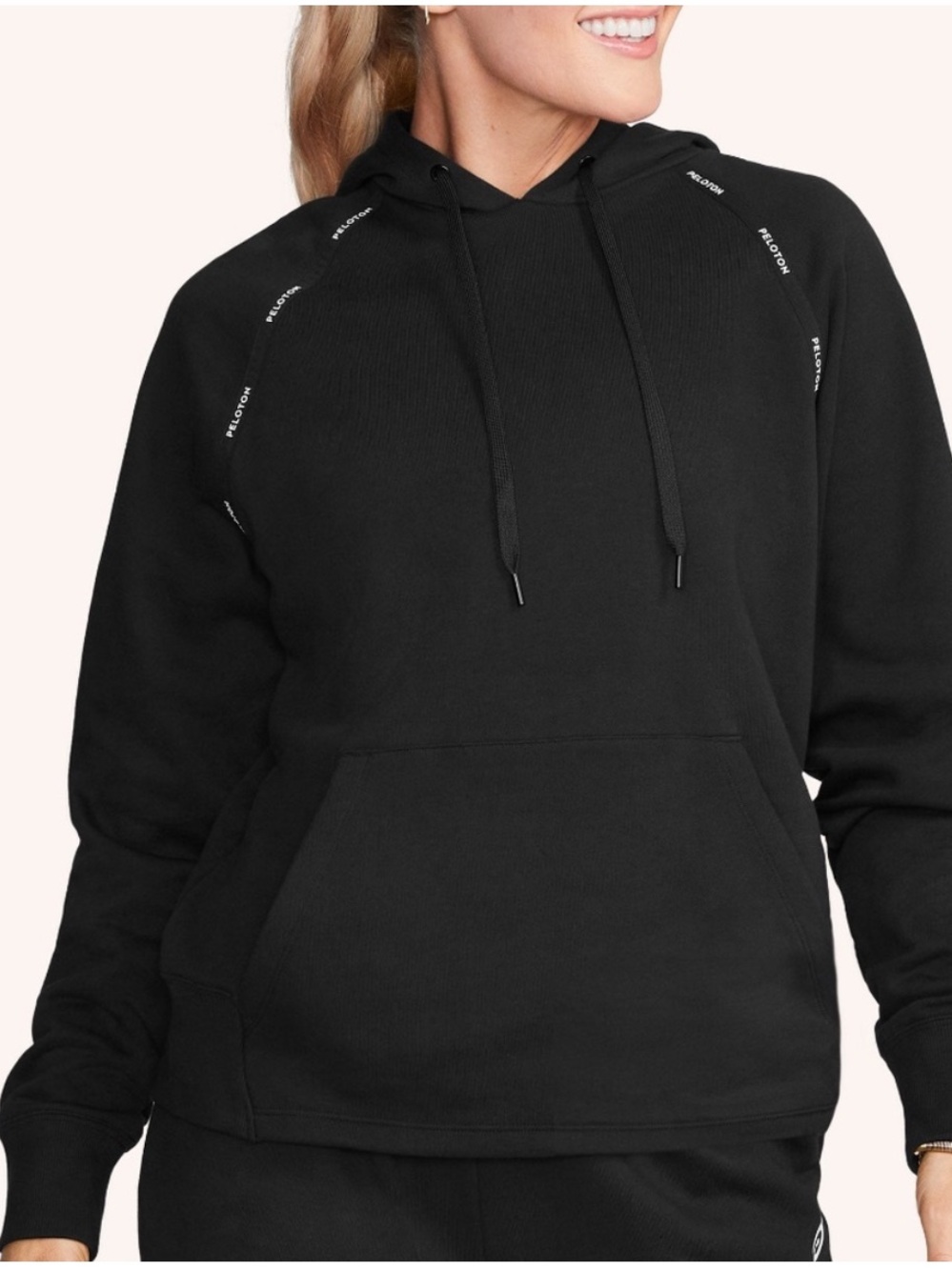 Peloton TWGF Tape Pullover Black Hoodie Sweatshirt Size 2X